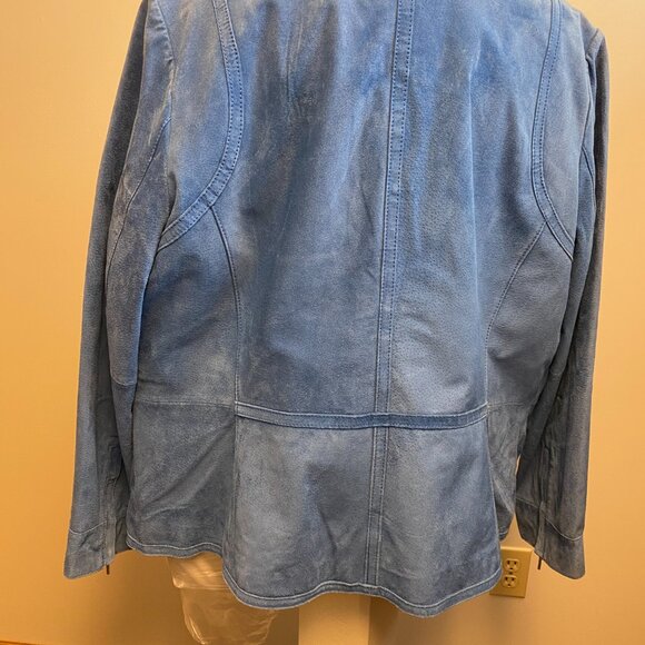 Women's Bernardo Suede leather Jacket - Picture 9 of 9